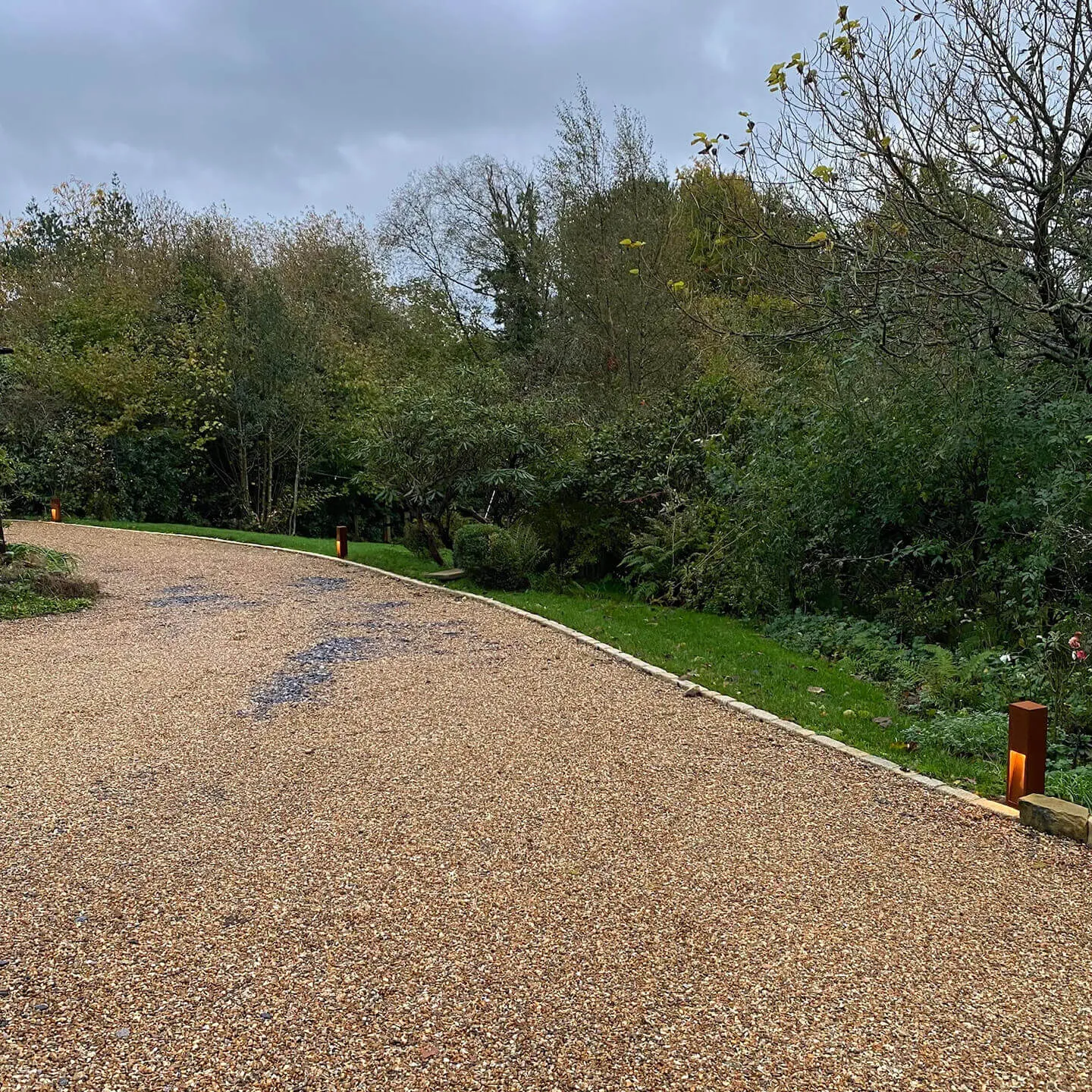 view of lights during the day